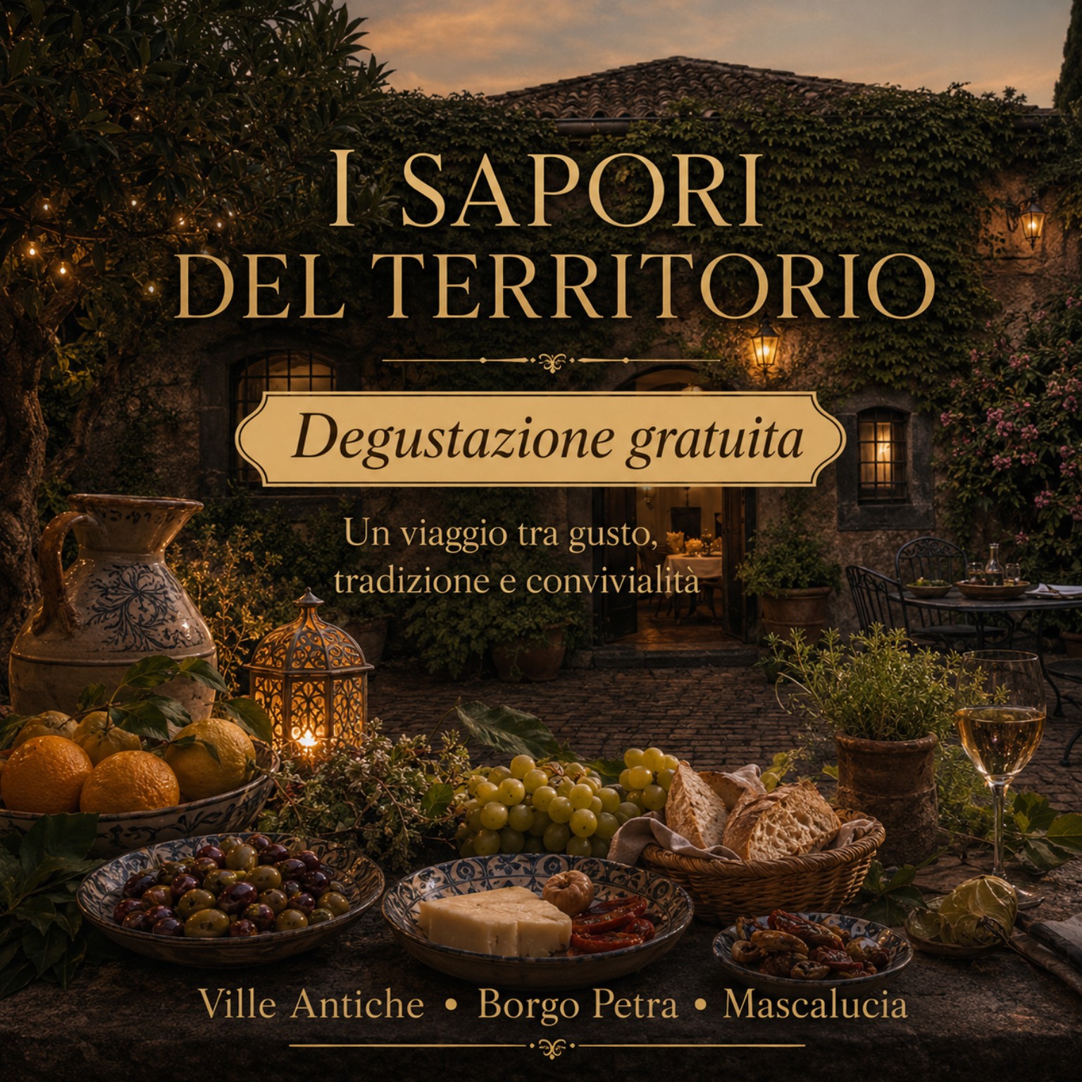 I sapori del territorio — degustazione gratuita